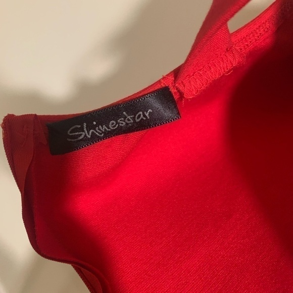 Shine star red dress​​​​​​​​​​​​​​​​​​​​​​​​ - Picture 4 of 5